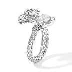 D'Joy Moissanite Fancy Ring in Rhodium OverlaySterling Silver  1.540  Ct._8664066_3