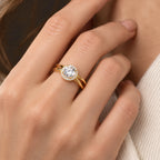 D'Joy Moissanite Fancy Ring Sterling Silver  1.380  Ct._8664093_1