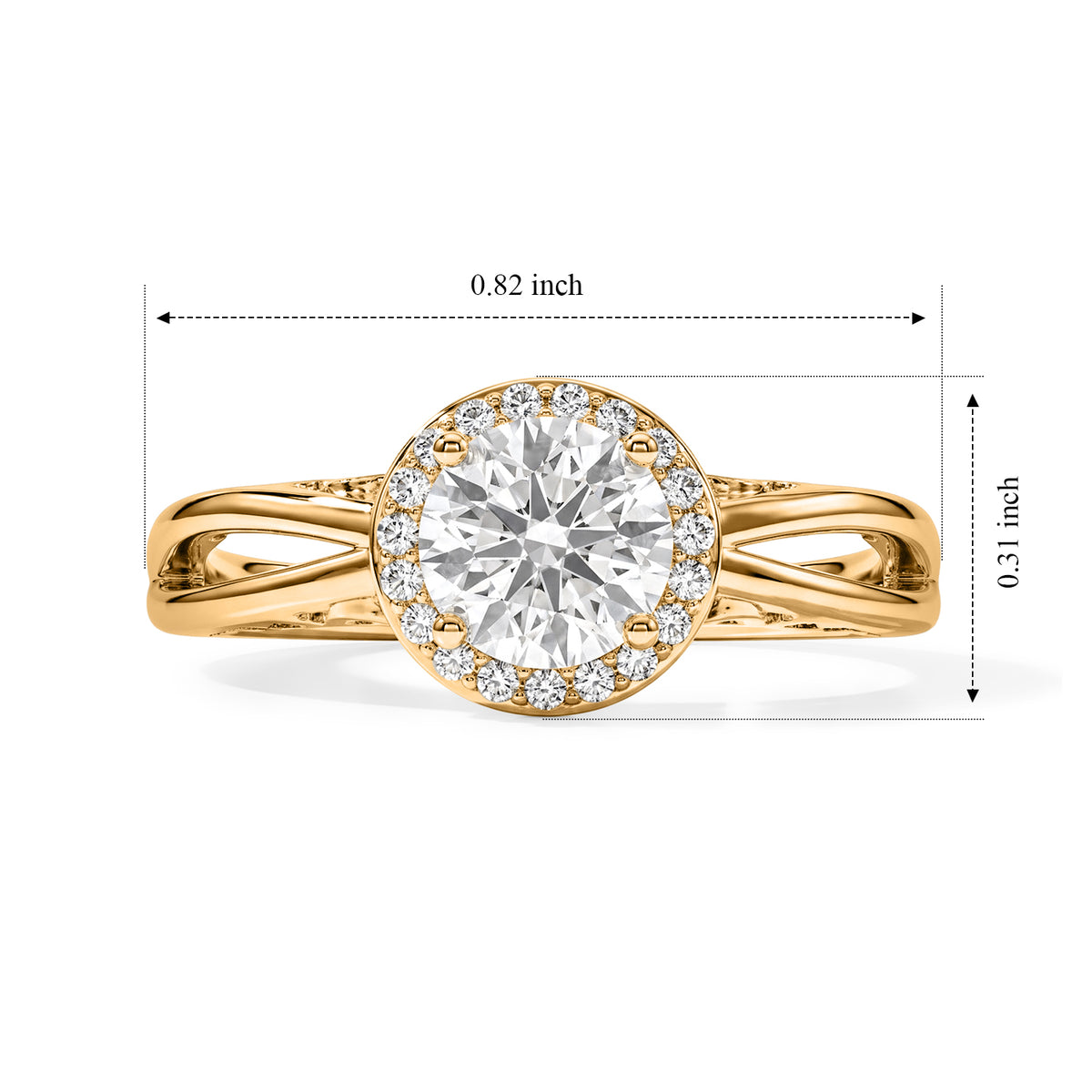 D'Joy Moissanite Fancy Ring Sterling Silver  1.380  Ct. 8664093 5