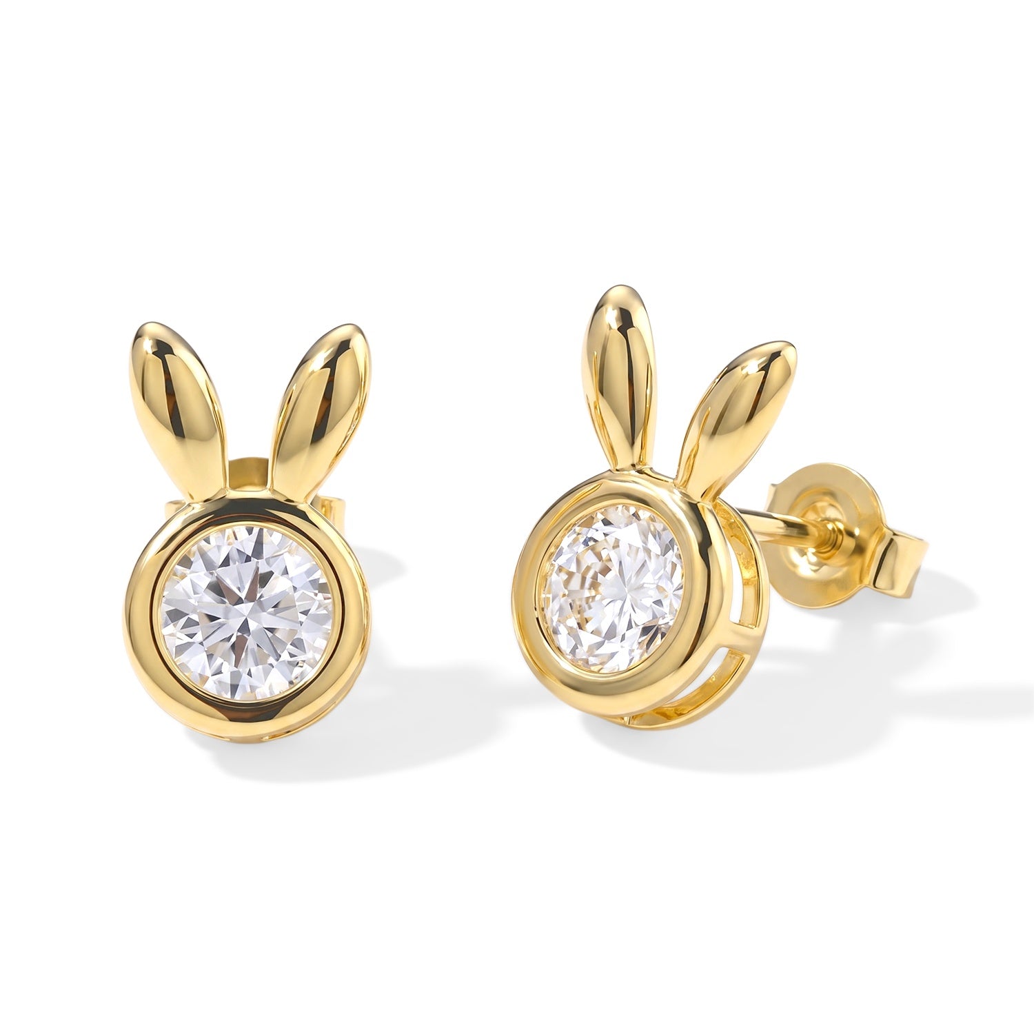 D'Joy Moissanite Fancy Earring Sterling Silver  2.000  Ct. 8664136 0