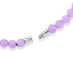 D'Joy Kunzite Beads Necklace (Size - 22) in Rhodium OverlaySterling Silver  380.000  Ct._8665131_5