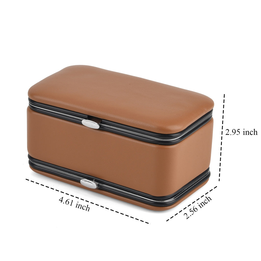 Jewellery Box (Size 11x7x6 cm) - Brown_8665215_5