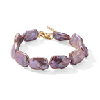 D'Joy - Multi Color Keshi Pearl Adjustable Beads Bracelet (Size - 7.5+2 Ext in Yellow Gold Plated Sterling Silver 60.00 Ct._8665257