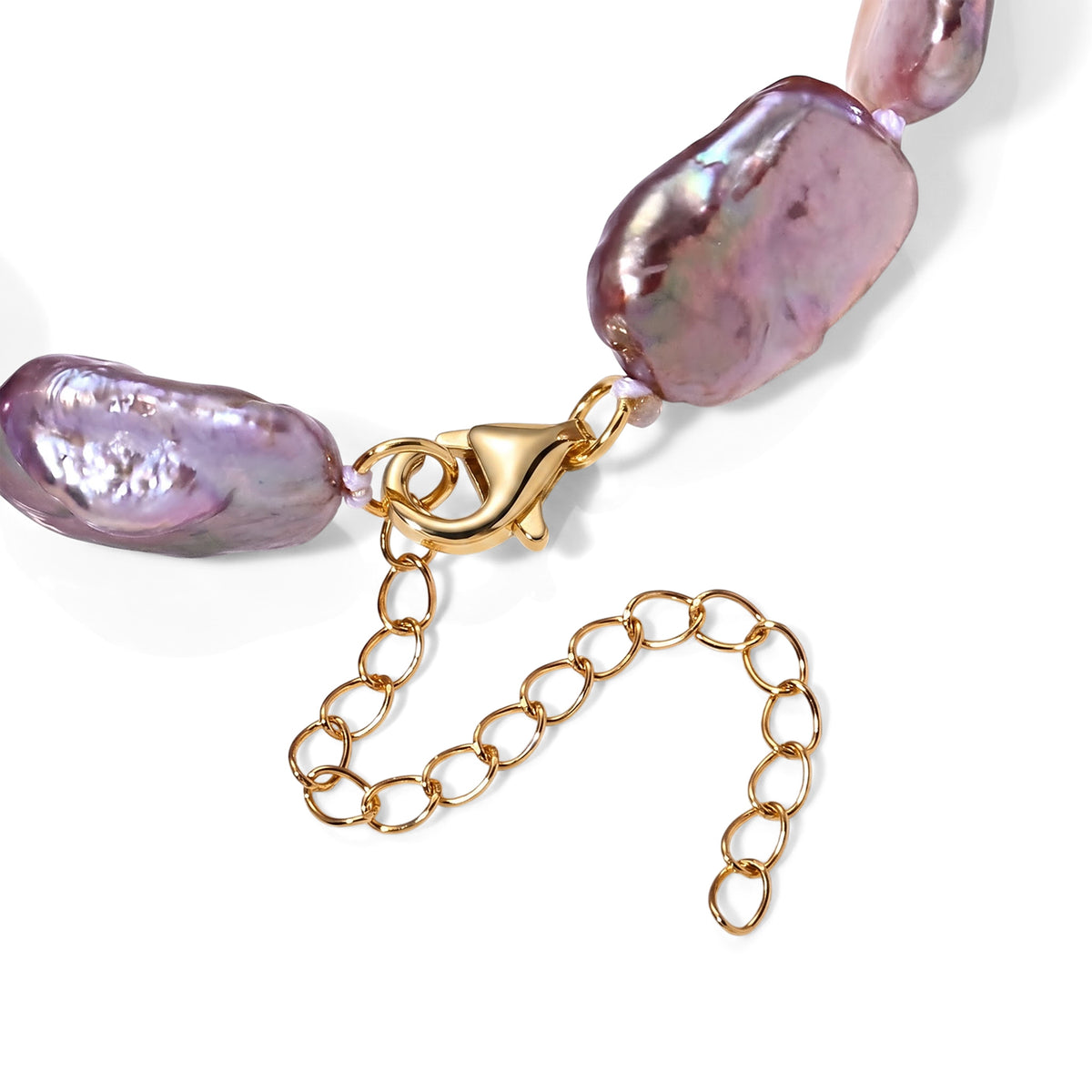 Designer Inspired-  Multi Colour Keshi Pearl Adjustable Beads Bracelet (Size - 7.5-2 Ext) V32666381 5