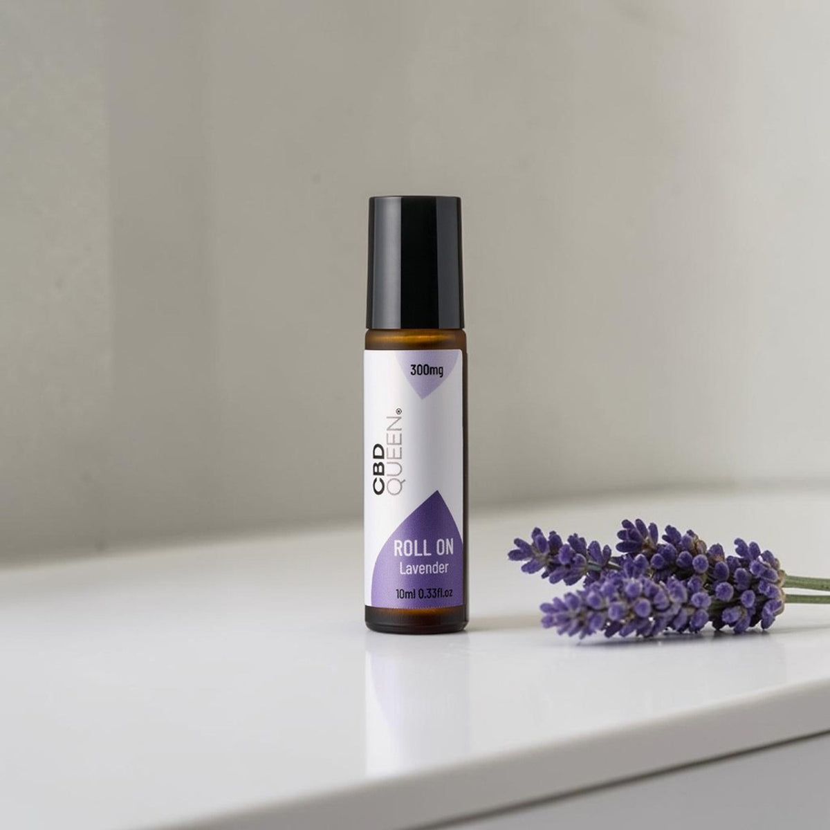 CBD Queen- Roll on Body Oil Super Strength 300mg - Lavender - 10ml 8665659 1