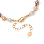 Multi Colour Keshi Pearl & Multi Colour Fresh Water Pearl Adjustable Bracelet (Size 6.5+2 Ext)  20.00 Ct._8666382_3