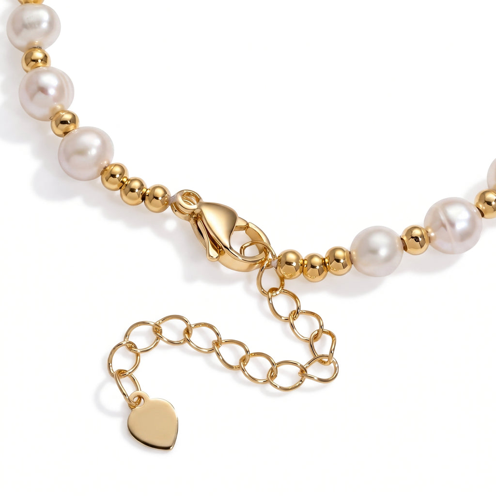Multi Colour Keshi Pearl & Multi Colour Fresh Water Pearl Adjustable Bracelet (Size 6.5+2 Ext)  20.00 Ct.._8666383_3