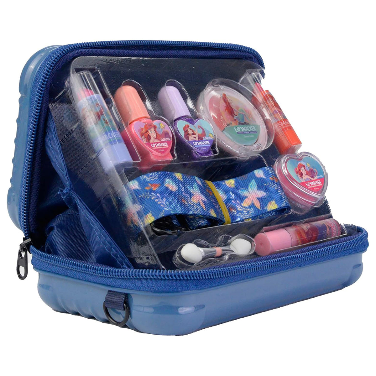 Lip Smacker Disney Ariel Travel To Go Beauty Case - Pack of 9 Items 8666741 0
