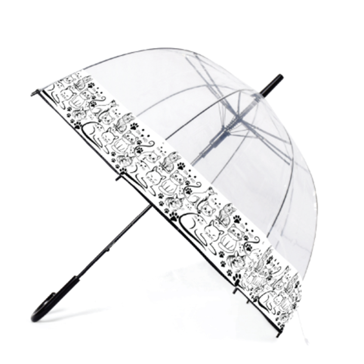 Love Cats Dome Umbrella - White V32576235 0