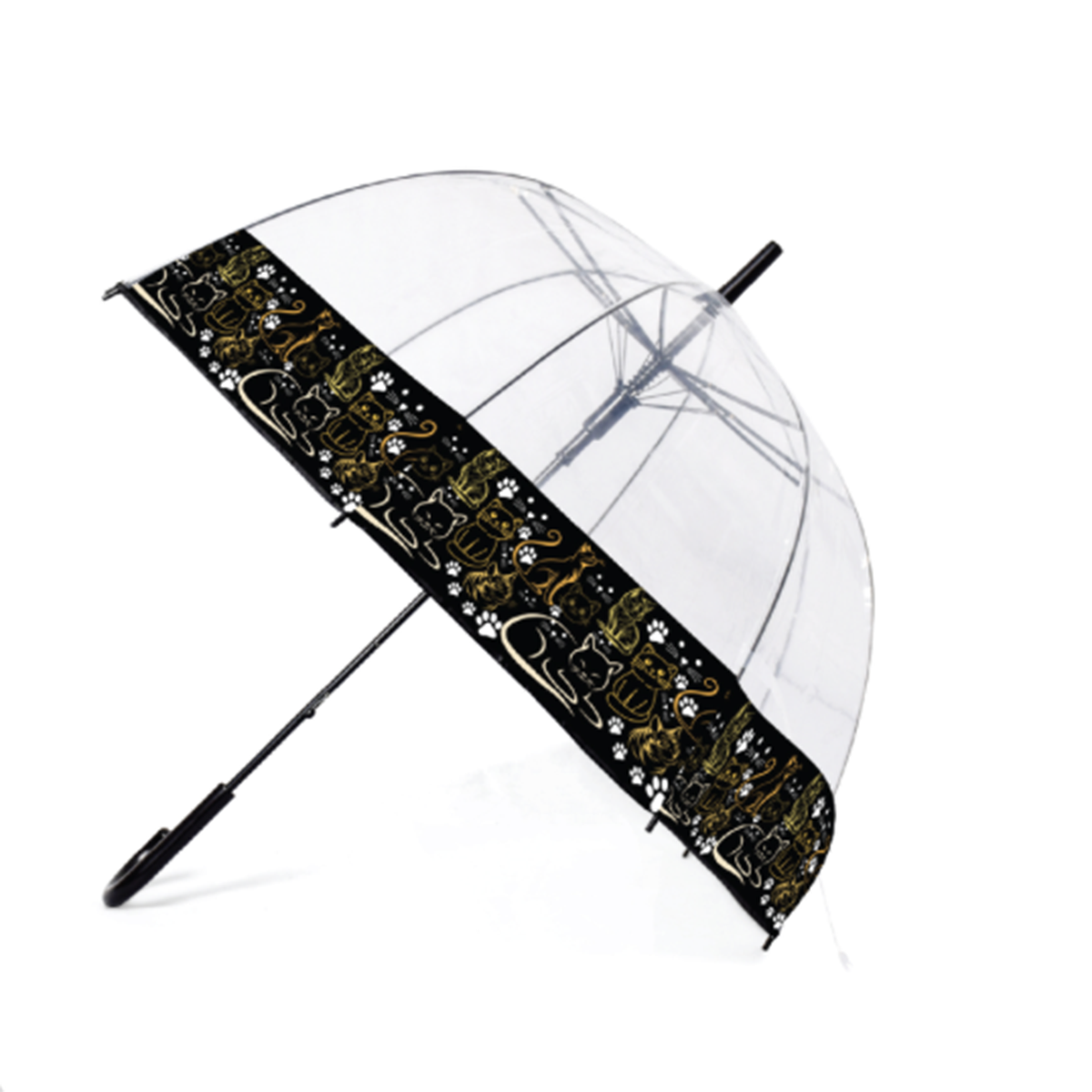 Love Cats Dome Umbrella - Black V32576960 0