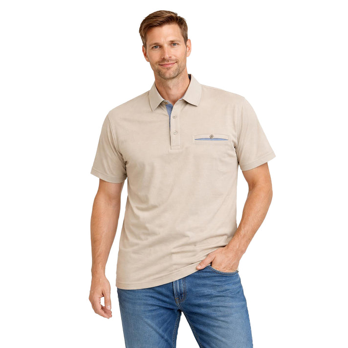 JJ Willis Polo Shirt (Size M, 113 Cm) - Beige 8667725 1