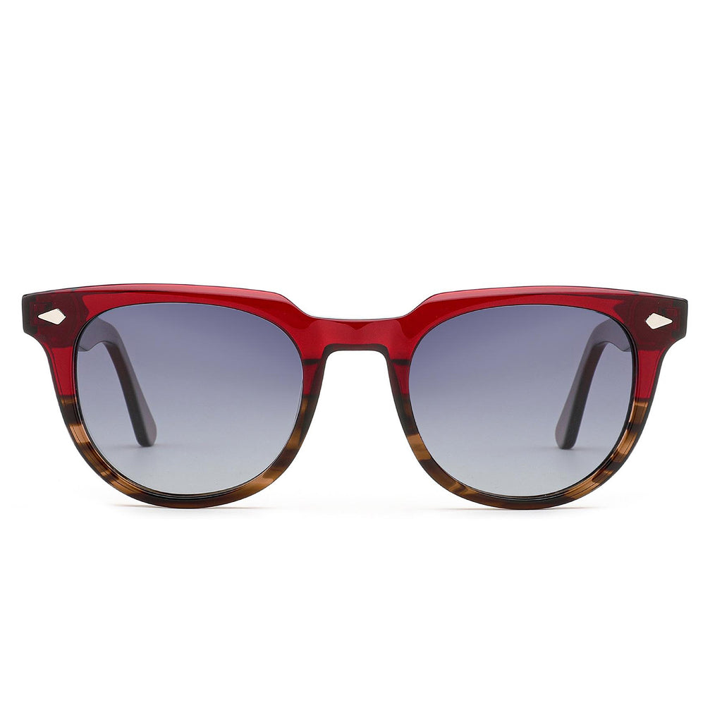 Soho Square Osaka Panto Unisex Sunglasses - Red Tortoiseshell_8667800