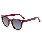 Soho Square Osaka Panto Unisex Sunglasses - Red Tortoiseshell_8667800_1