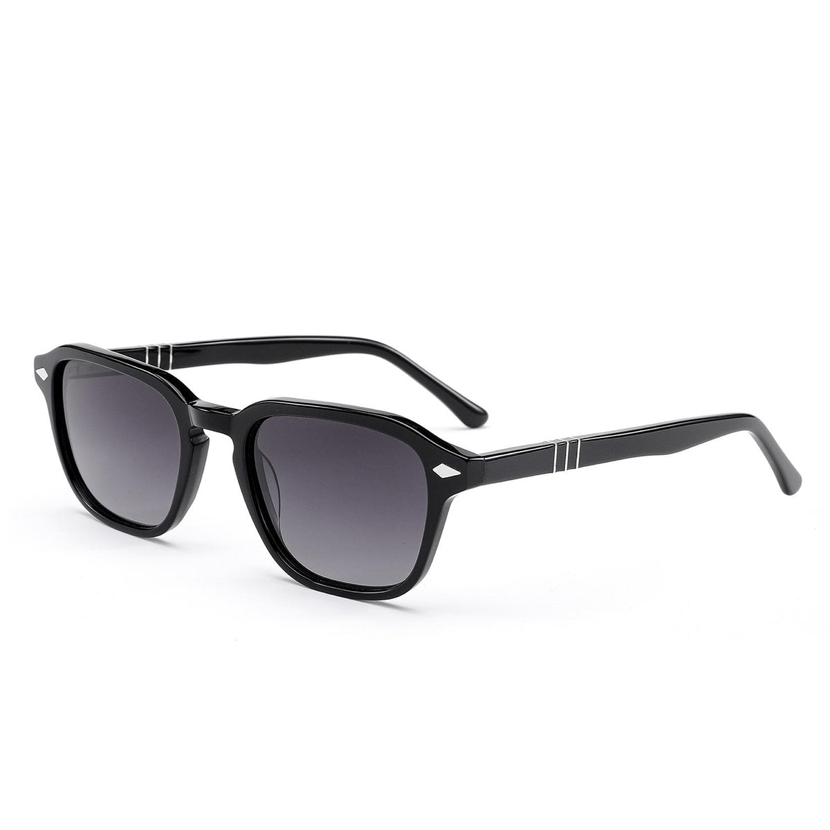 Soho Square Berlin Unisex Sunglasses - Black V32514976 0