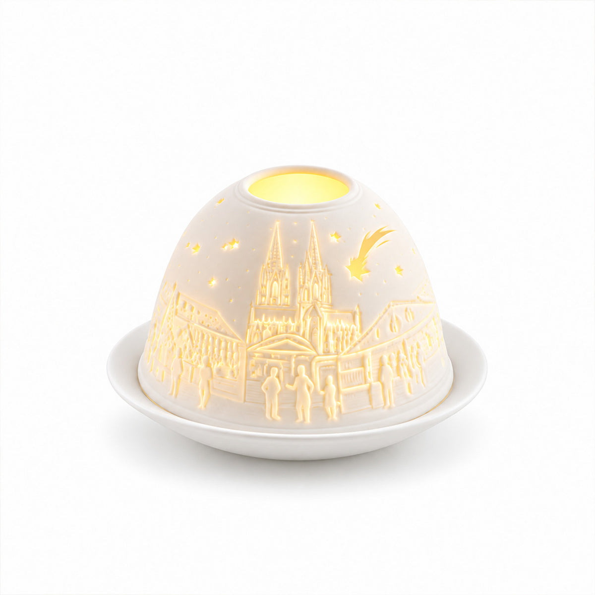 LIVMORE Candle Holder (Size - One Size) - White 8667857 0