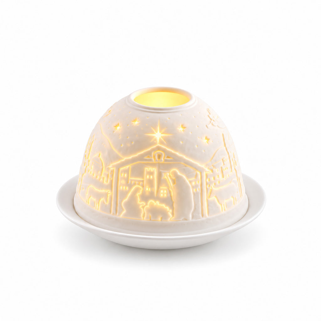 LIVMORE Candle Holder (Size - One Size) - White_8667858