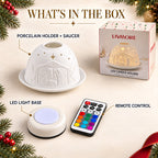LIVMORE Candle Holder (Size - One Size) - White_8667858_5