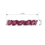 D'Joy - African Ruby Ring in Rhodium Overlay Sterling Silver 2.50 Ct._8668893_7