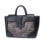 TJC Special Leather Shoulder Bag - Black_8669825_1