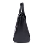 TJC Special Leather Shoulder Bag - Black_8669825_4