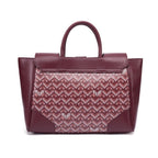 TJC Special Leather Shoulder Bag - Burgundy_8669827_3