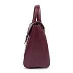 TJC Special Leather Shoulder Bag - Burgundy_8669827_4