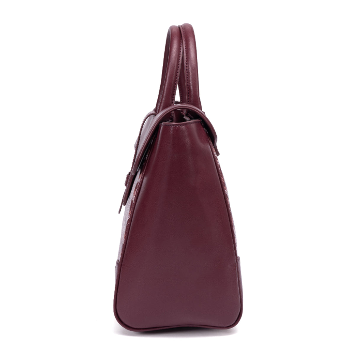 TJC Special Leather Shoulder Bag - Burgundy 8669827 4