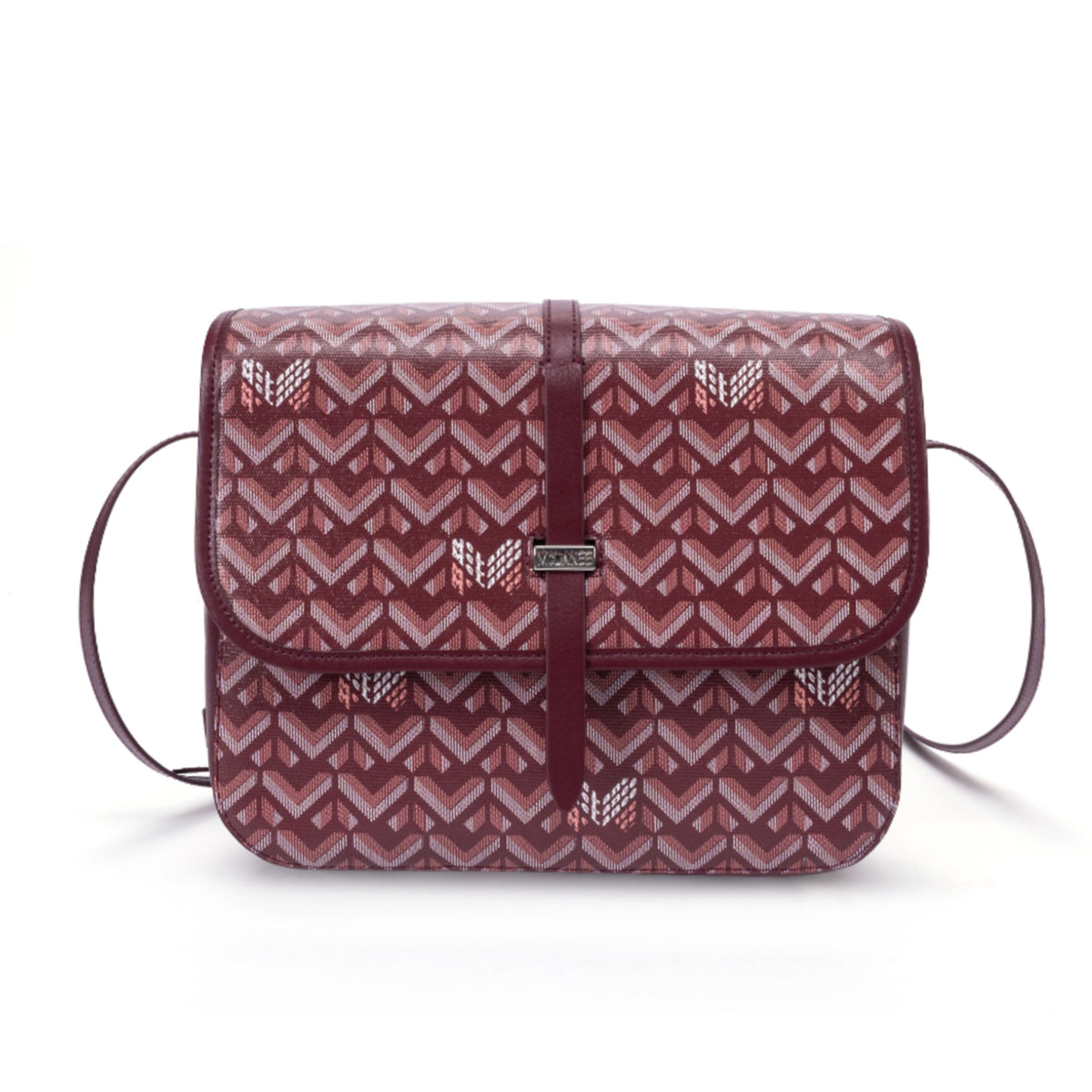 TJC Special Leather Shoulder Bag - Burgundy 8669832 0