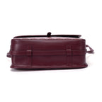 TJC Special Leather Shoulder Bag - Burgundy_8669832_4