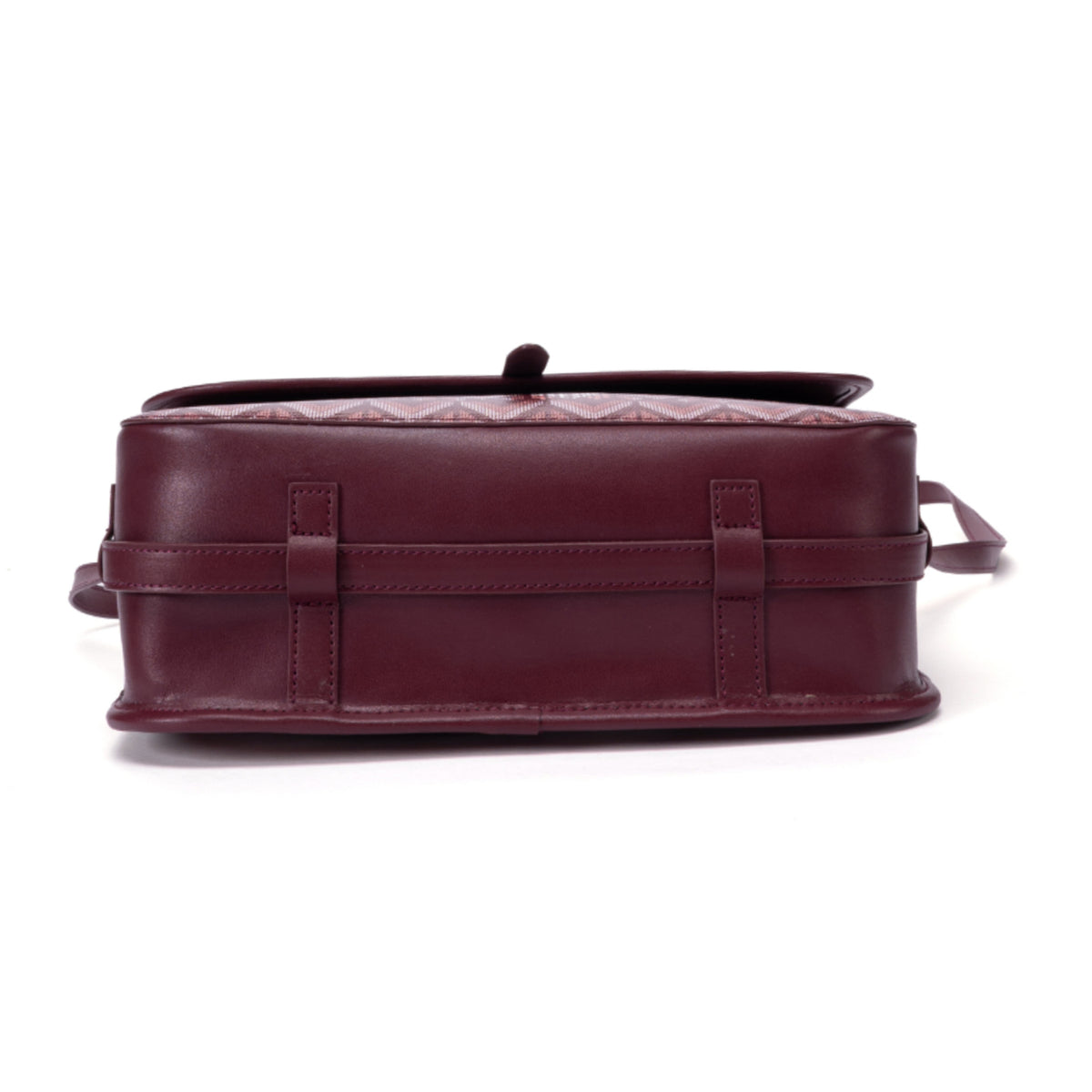 TJC Special Leather Shoulder Bag - Burgundy 8669832 4