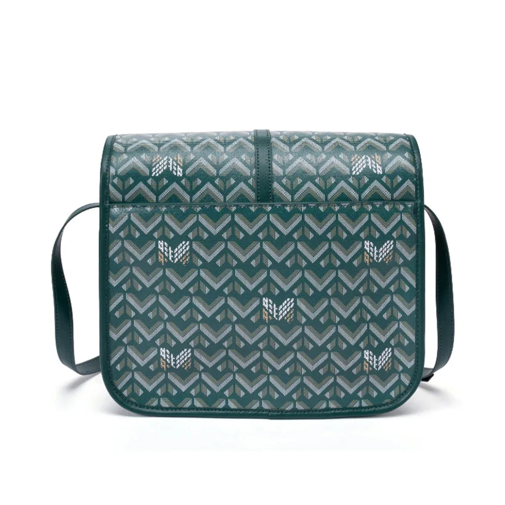 TJC Special Leather Shoulder Bag - Green_8669847_3