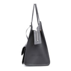 TJC Special Leather Tote Bag - Grey_8669863_4
