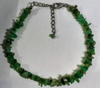 Chrysoprase Sterling Silver Chip Beads Bracelet (Size - 7+1 Ext) with Lobster Clasp 20.00 Ct._8670366