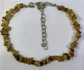 Natural Zircon Sterling Silver Beads Bracelet (Size - 7-1 Ext) with Lobster Clasp 20.00 Ct. 8670367 1