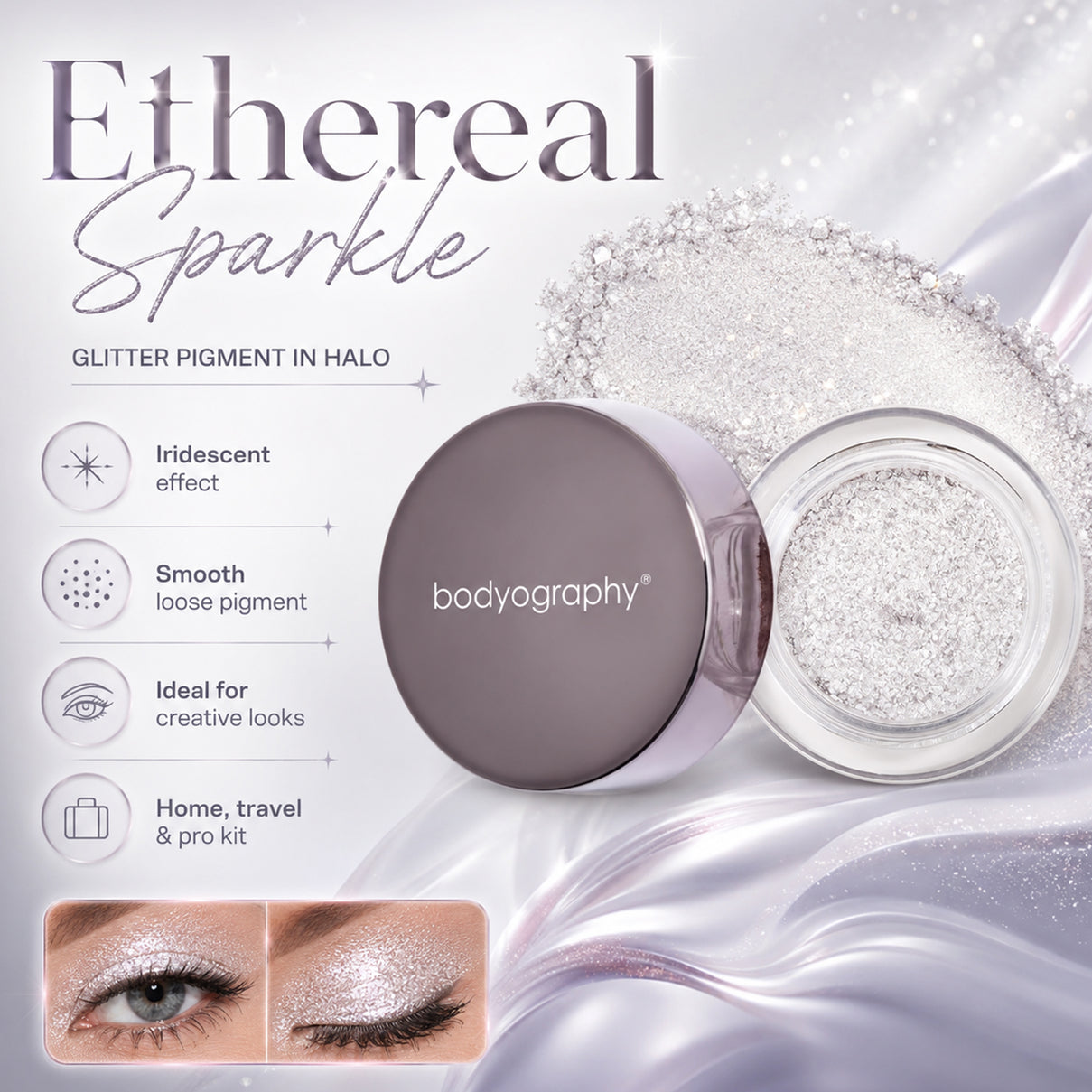 Bodyography Glitter Pigment - HALO 8671447 4