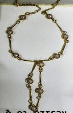 Culture Pearl Necklace (Size - 18+2 Ext) in Gold Tone 2.00 Ct._8671523