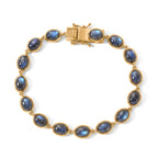 EverTrue - Labradorite Cluster Bracelet (Size - 7.5) with GB Lock Box in Yellow Gold Tone 22.14 Ct._8672957