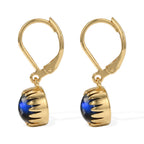 EverTrue - Labradorite Solitaire Lever Back Earring in Yellow Gold Tone 4.60 Ct._8672966_3