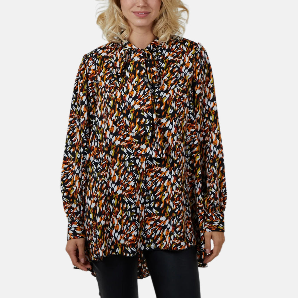 QED London Shirt (Size - S/M) - Orange_8673189