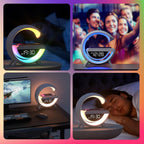 G- Shape Lamp with Wireless Phone Charging and Bluetooth Speaker - White_8675165_4