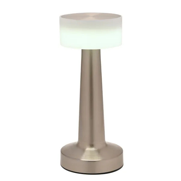 Touch-Control LED Table Lamp - USB Rechargeable - Gold 8675166 2