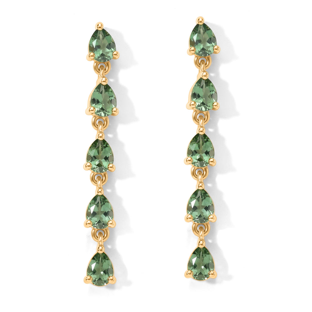 D'Joy Natural Green Apatite Dangling Earring Sterling Silver  1.690  Ct._8675506