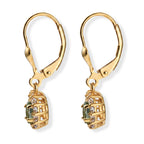 D'Joy Natural Green Apatite, White Zircon Earring Sterling Silver  0.930  Ct._8675508_4