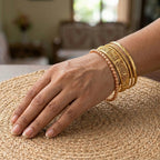 Italian Made - Stretchable Chain Bracelet (Size - 6.75) in Rose Gold Plated Sterling Silver_8675535_2
