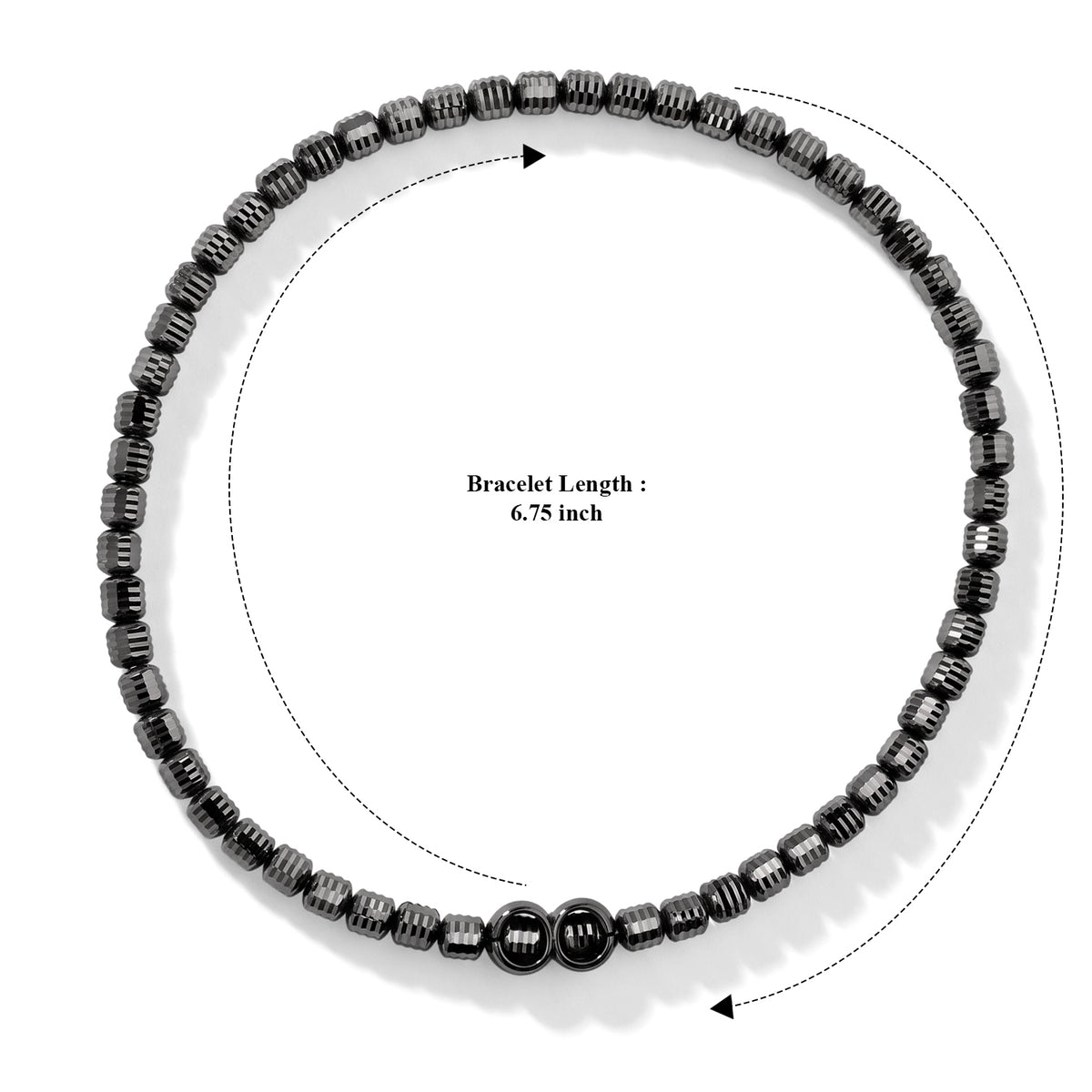 Stretchable Chain Bracelet (Size - 6.75) V32521729 4
