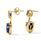 EverTrue - Lapis Lazuli Earring in Yellow Gold Tone 3.10 Ct._8676261_3