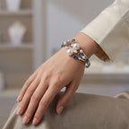 White Shell Pearl, Crystal Bangle  50.000  Ct._8677118_1