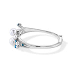 White Shell Pearl, Crystal Bangle  50.000  Ct._8677118_3