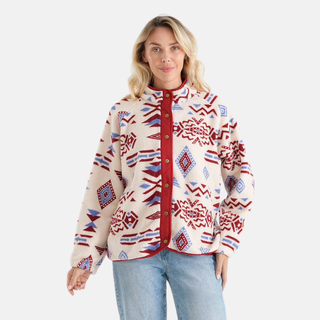 La Marey Aztec Jacket (Size - XL) - Red_8677323