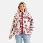 La Marey Aztec Jacket (Size - XL) - Red_8677323